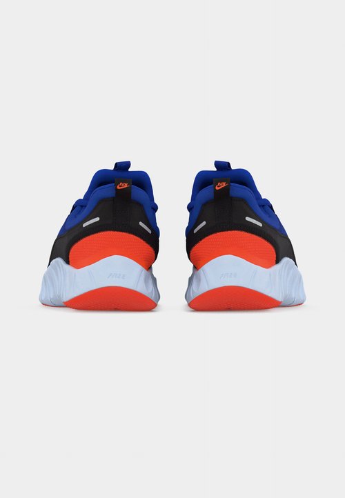 Nike FREE RIDE UNISEX - Road running shoes - game royal/white/midnight navy/black/blue crystal/turf orange — photo 4