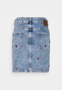 Desigual Falda de tubo - blue denim