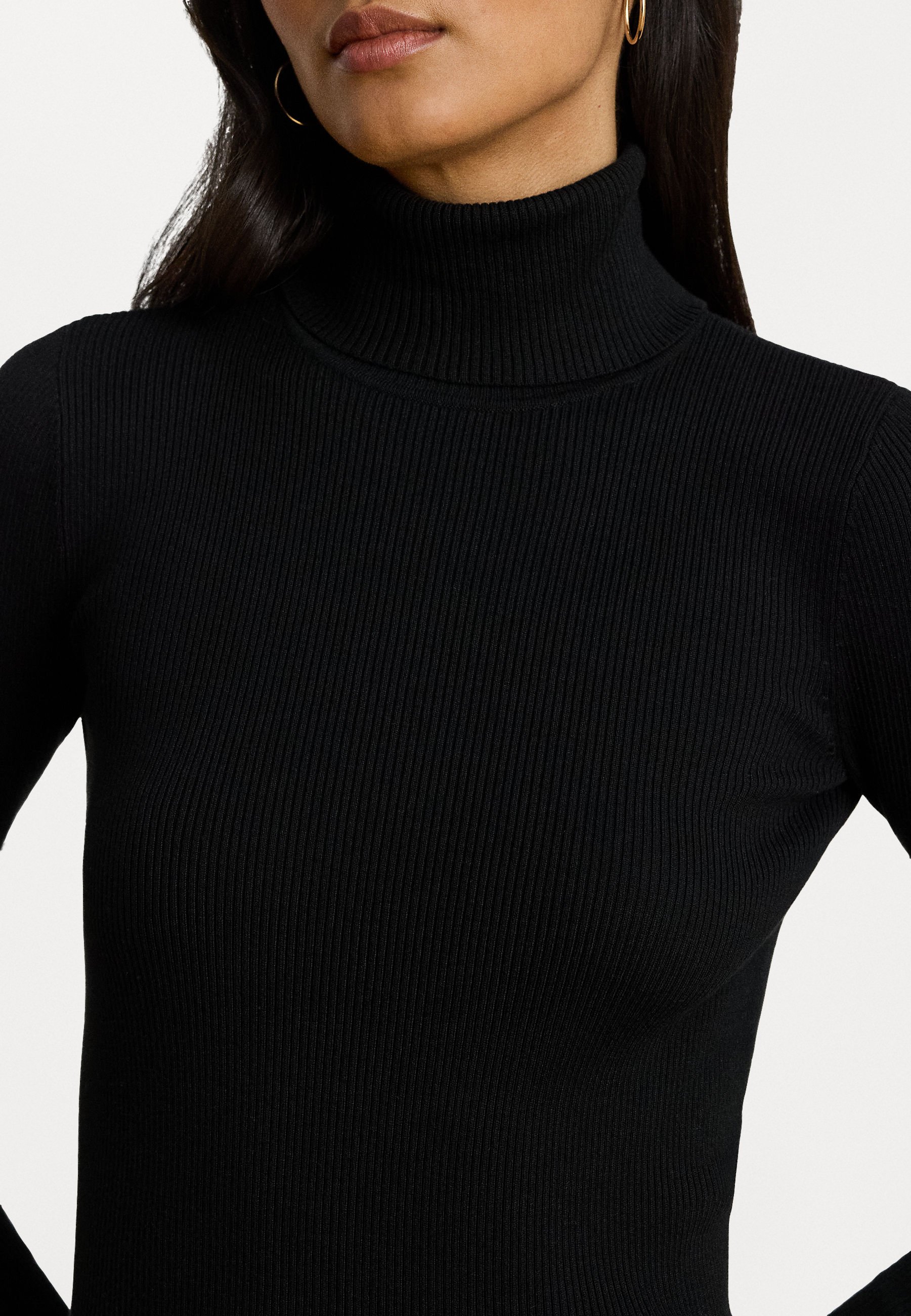 Ralph Lauren louren turtle neck rib knit 100 Cotton Turtleneck