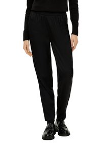 s.Oliver REGULAR - Teplákové kalhoty - schwarz