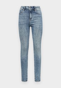 Karl Lagerfeld Jeans SKINNY - Aptempti džinsai - real visual acid mid blue