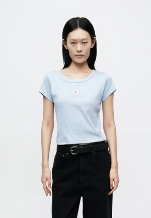 TEE - Tricou basic - casual blue