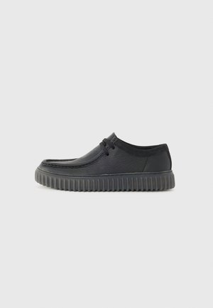 TORHILL LO - Sportlicher Schnürer - black