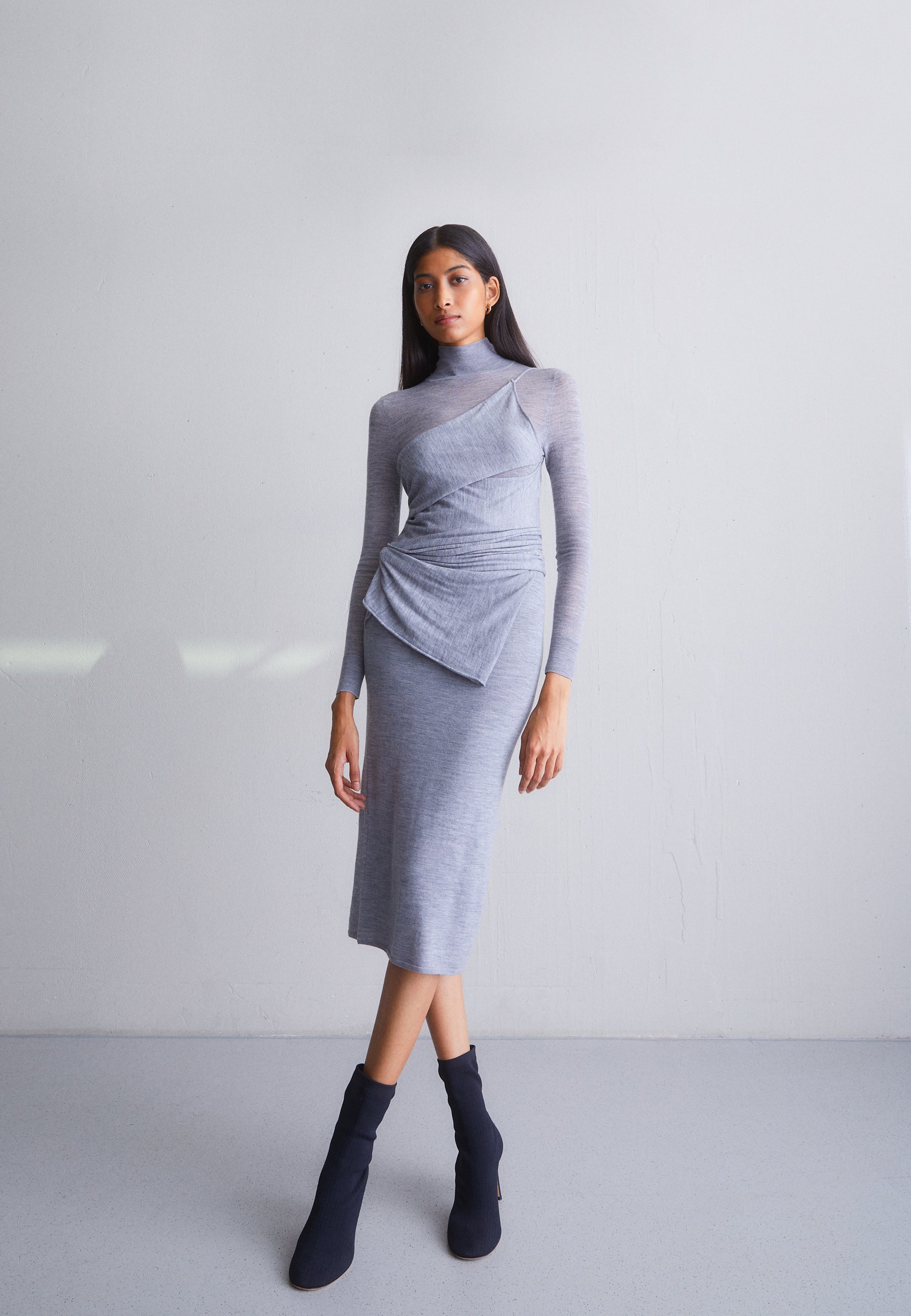 Victoria Beckham NECK WRAP DRESS 