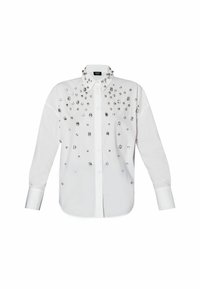 LIU JO WITH RHINESTONES - Bluza s gumbima - white