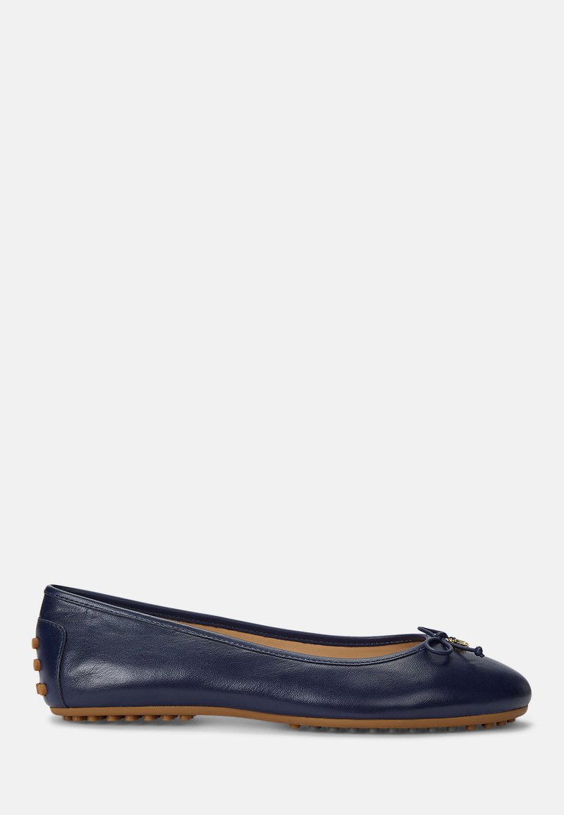 Lauren Ralph Lauren JAYNA DRIVER FLATS - Klasické baleríny - refined navy