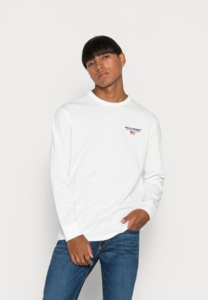 CLASSIC FIT POLO SPORT JERSEY T-SHIRT - Maglietta a manica lunga - white