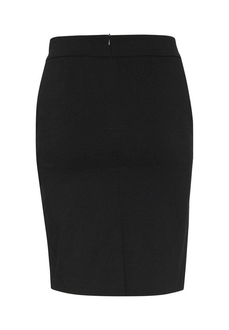 Jupe Crayon Noire Aquascutum Taille 6 - Coton/polyester Genou - Occasion Très Bon état