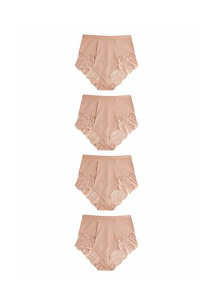 TUMMY CONTROL SHAPING BACK 4 PACK - Bikinibukser - nude