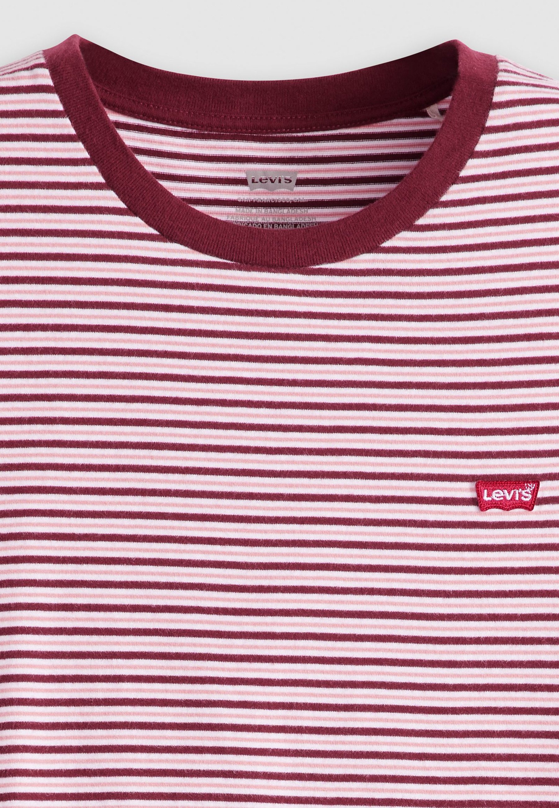 売れ筋商品|||リーバイス Tシャツ レディース トップス PERFECT TEE - Basic T-shirt - anita stripe zinfandel Levi's® THE PERFECT TEE - T-Shirt basic - anita stripe