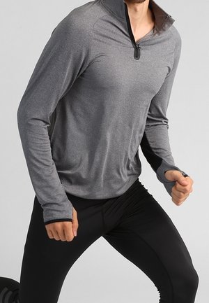 T-Shirt sport - mottled dark grey