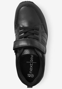 Next Extra Wide Fit Elastic Lace Shoes - Ležerna obuća s vezicama - mottled anthracite