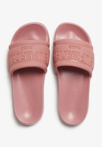 Superdry & Co CITY LUXE - Pool slides - ash rose
