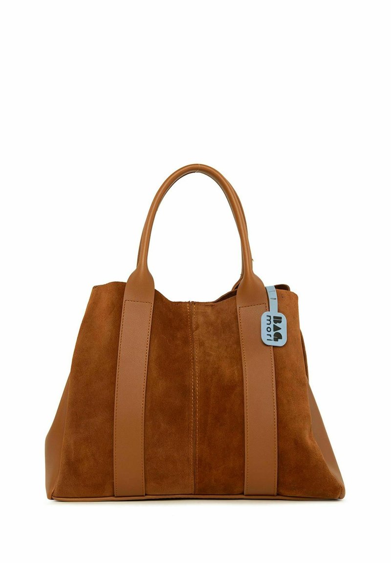 Bagmori LEATHER SHOULDER BAG - Rokassoma - camel