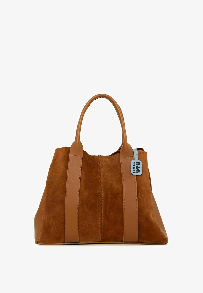 Bagmori LEATHER SHOULDER BAG - Handtasche - camel
