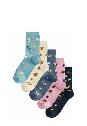 Next ANKLE 5 PACK - Zeķes - autumn animal
