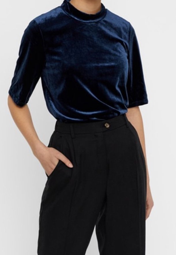 Vero Moda Blůza - dark-blue denim