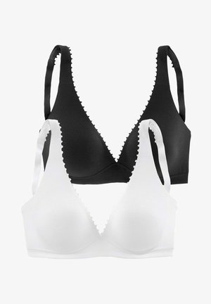 LASCANA, Triangle bra - weiß/schwarz