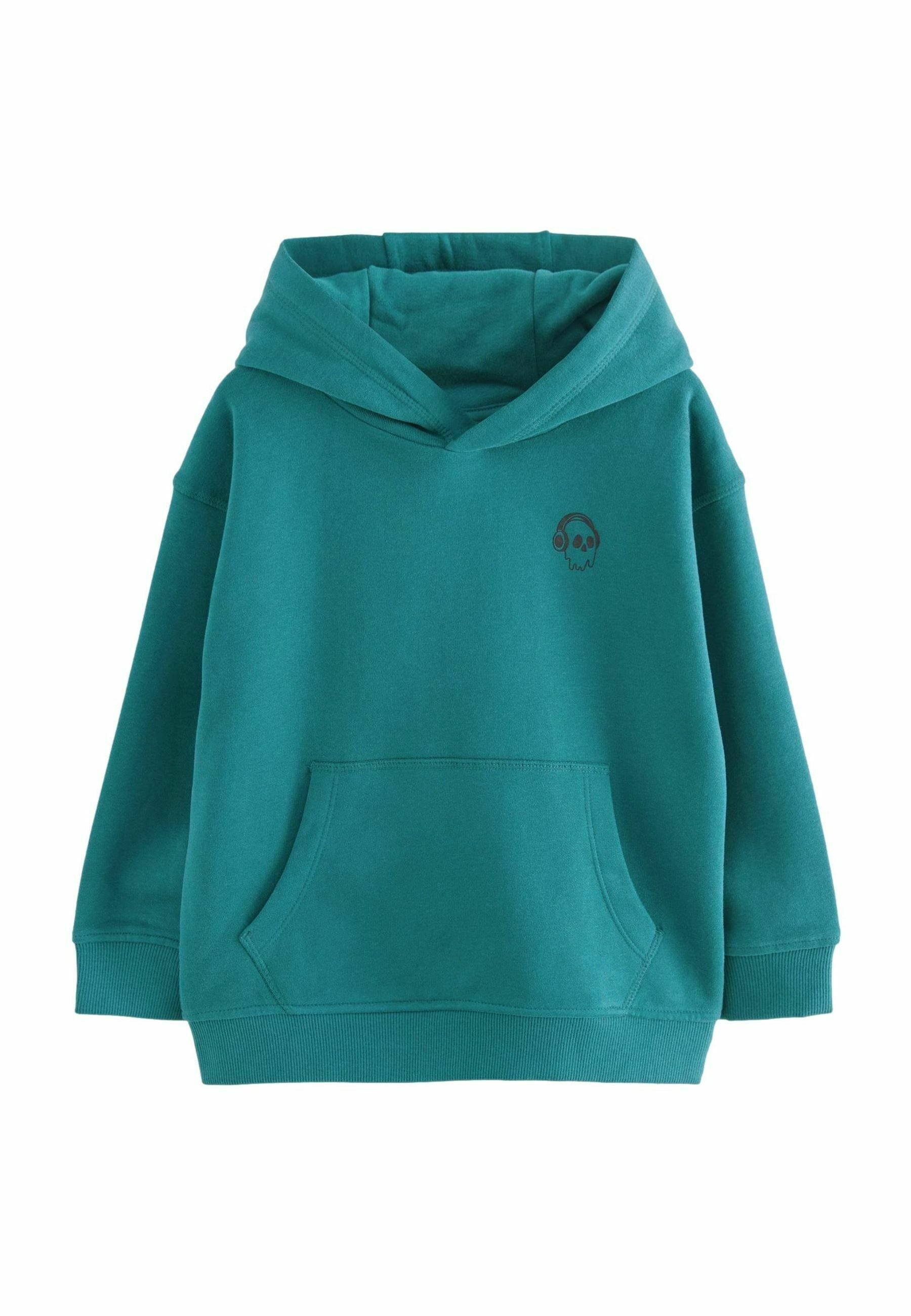 Next PLAIN - Bluză de molton - teal blue/albastru - Zalando.ro
