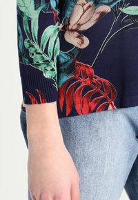 Desigual Stickad tröja - dark blue