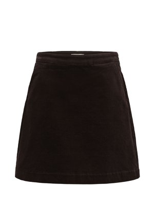 Soaked in Luxury, SLKAMET ALINE SKIRT - Jupe trapèze - ganache
