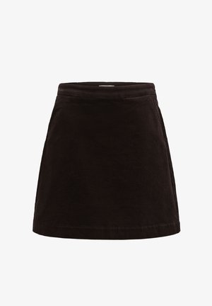Soaked in Luxury, SLKAMET ALINE SKIRT - Jupe trapèze - ganache