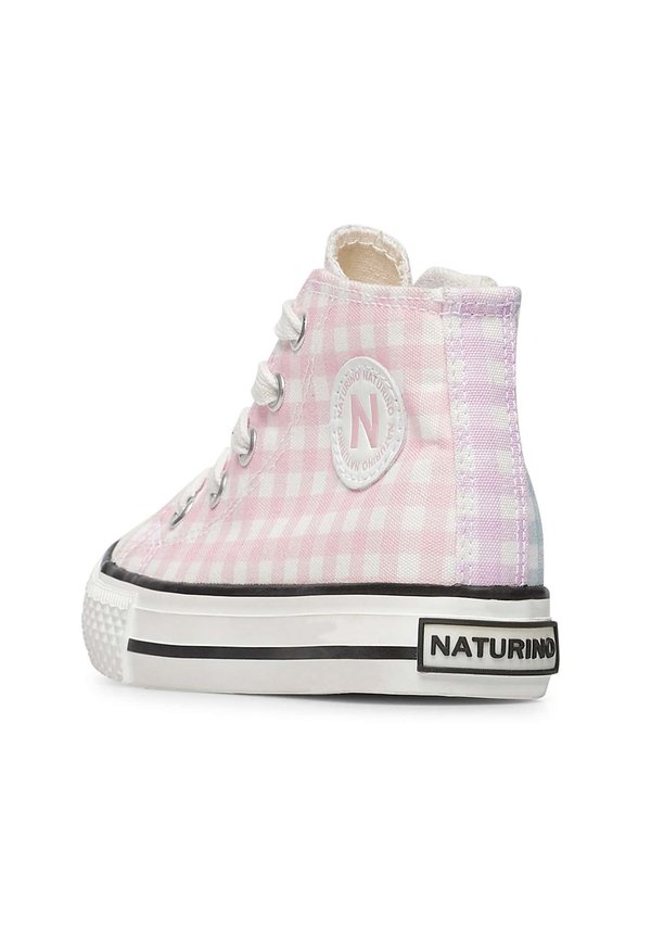 Lauflernschuh – weiß rosa