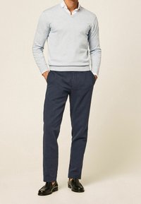 Hackett London Stickad tröja - blue