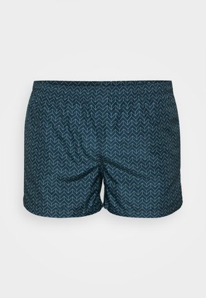 Ron Dorff SWIM NORDIC LINE PATTERN - Short de bain - navy