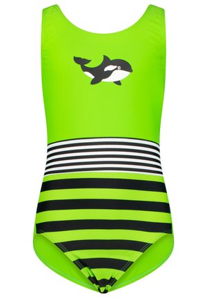 SEALIFE - Swimsuit - grün schwarz