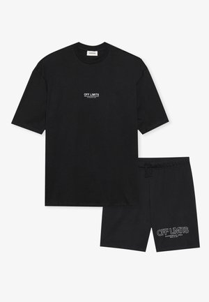 YOURTURN SET UNISEX - Pižame - black