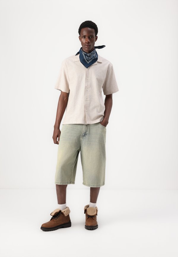 Camp Collar Summer Linen-Blend Shirt - Shirt - flax4