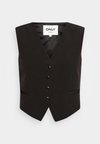 ONLASTRID SHORT FITTED - Vest - black