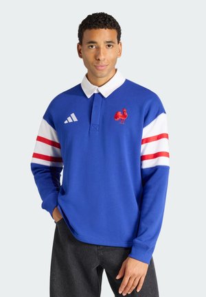 FFR HERITAGE RUGBY (LONG SLEEVE) - Polo - semi lucid blue