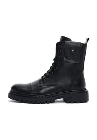 Bottines à lacets - black