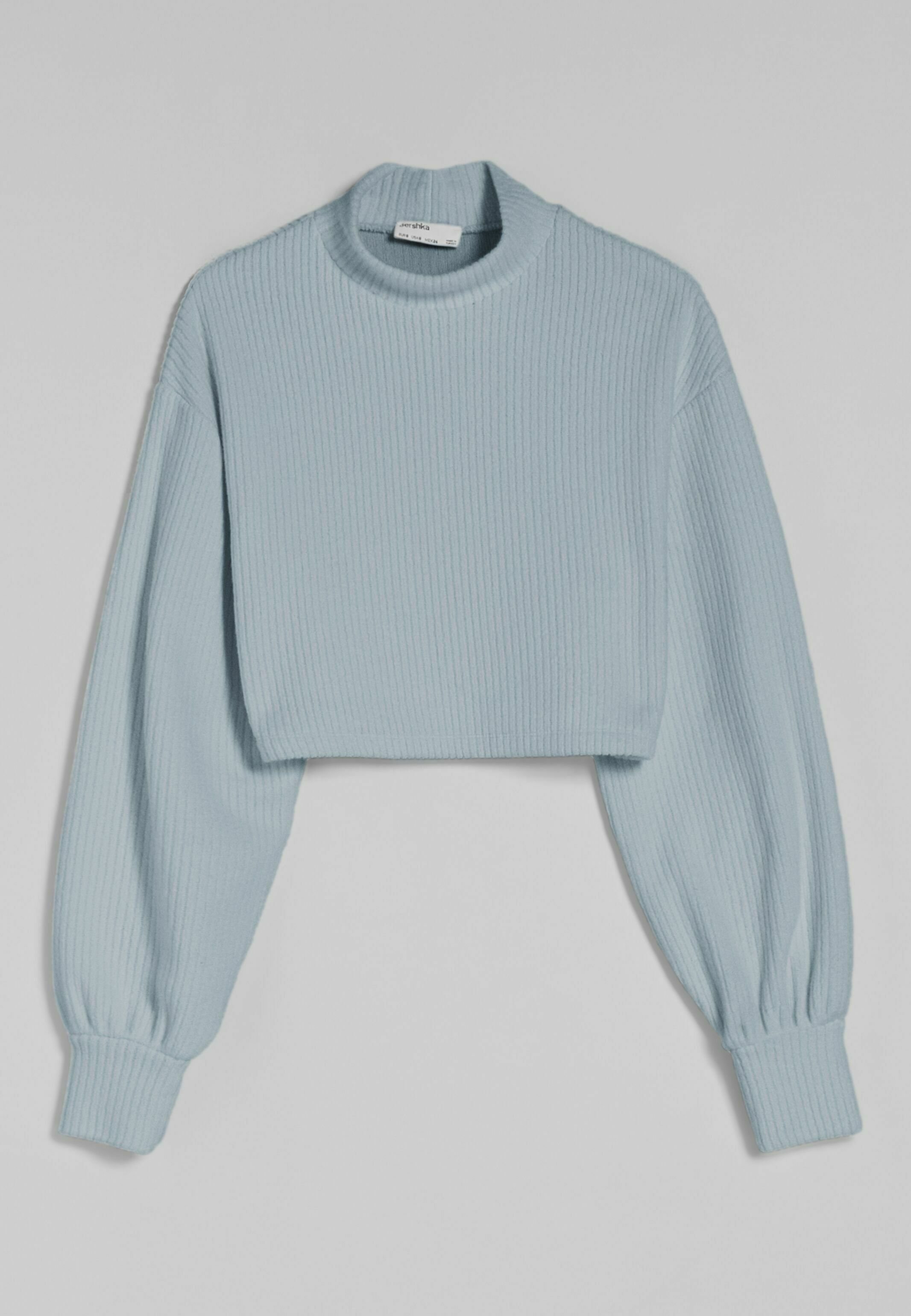 blue grey jumper