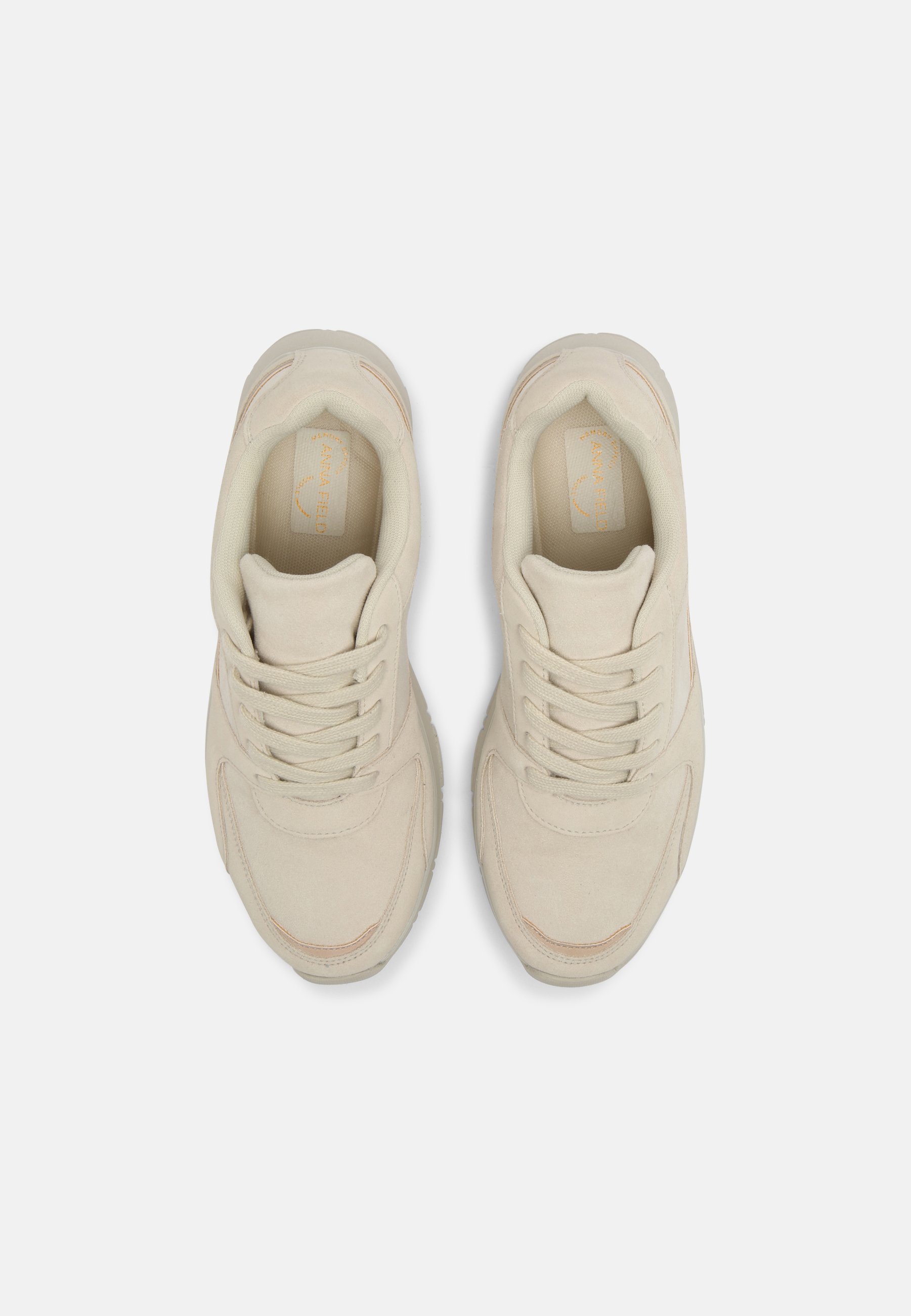 Anna Field LEATHER - Sneakers laag - beige - Zalando.nl