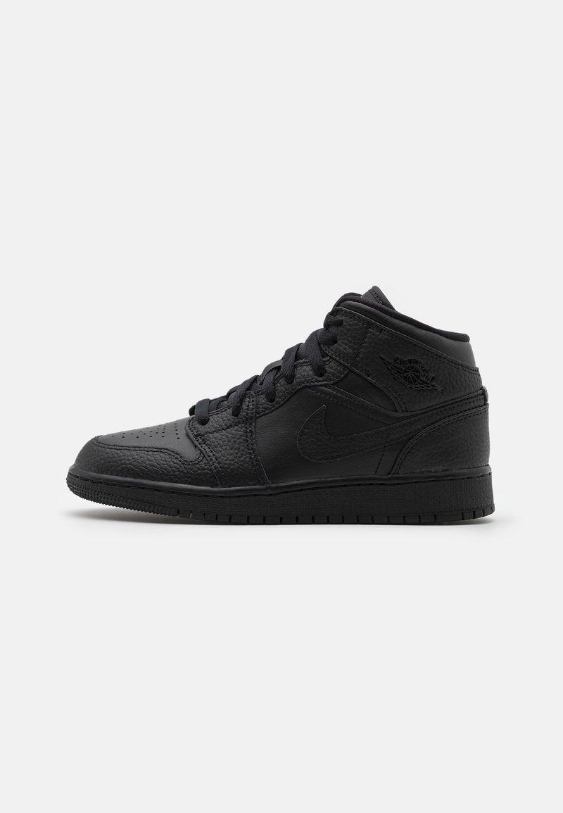 Jordan AIR 1 MID UNISEX - Basketsko - black
