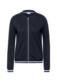 Cecil Tröja med dragkedja - blue