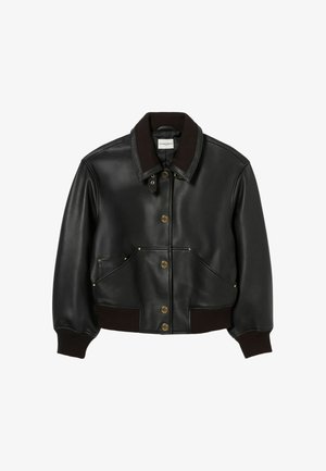 Claudie Pierlot, Chaqueta de cuero - noir