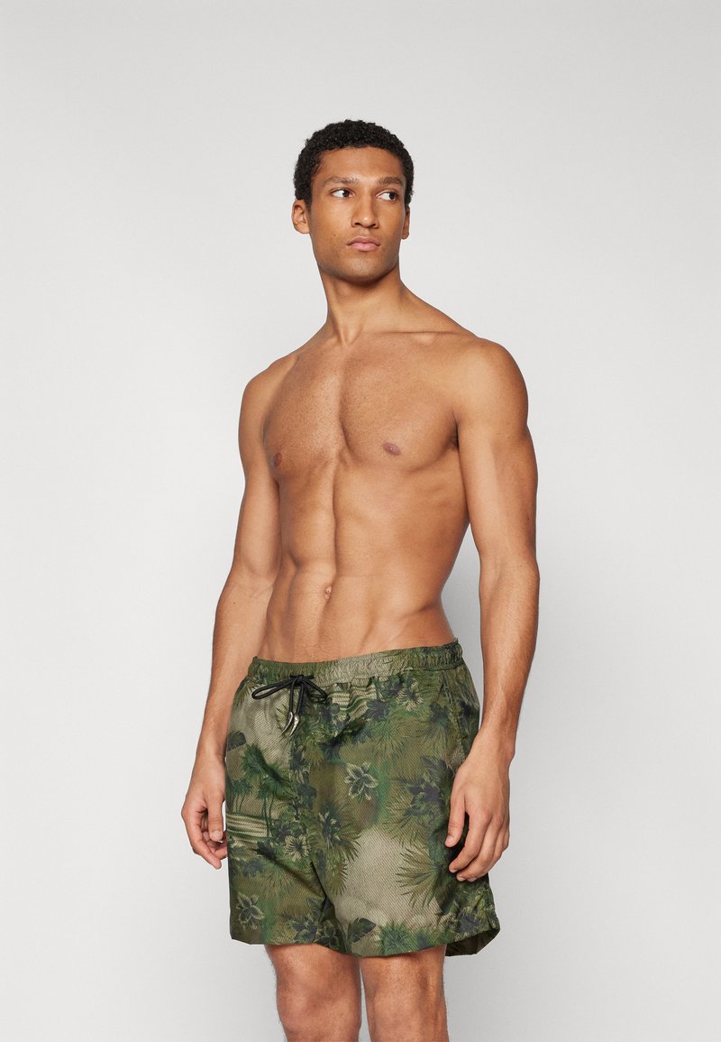 Roberto Cavalli SWIMSUIT - Fürdőnadrág - camouflage