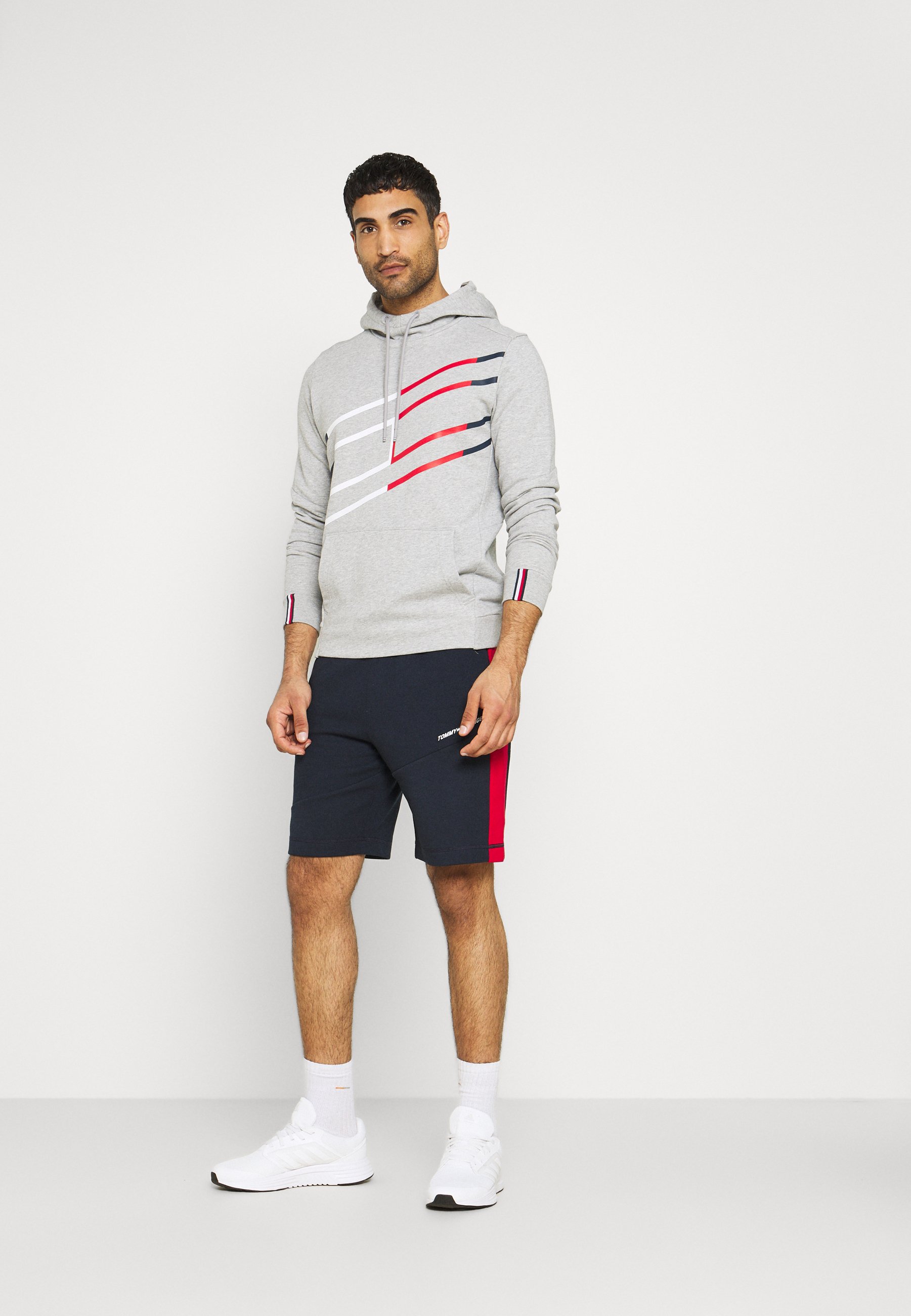 Tommy Hilfiger GRAPHIC HOODY - Jersey con capucha - grey/gris - Zalando.es