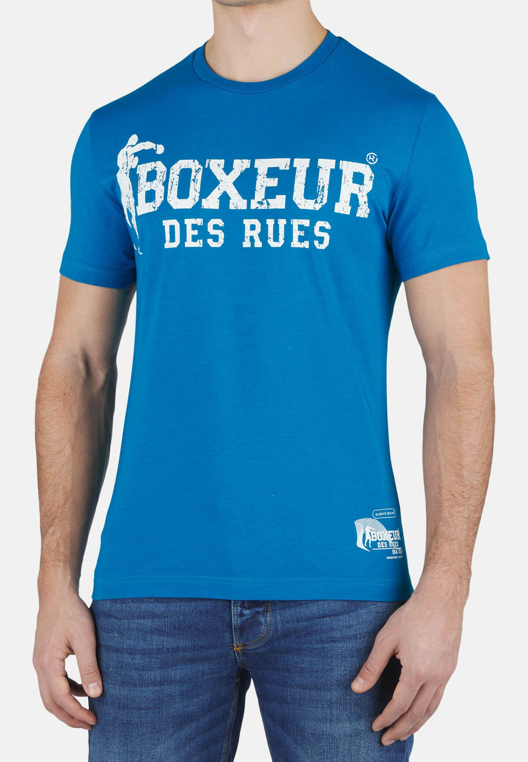 Boxeur Des Rues T-shirt con stampa - blue/blu - Zalando.it