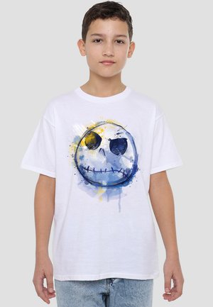 Disney THE NIGHTMARE BEFORE CHRISTMAS PAINTED JACK SKELLINGTON - T-Shirt print - white