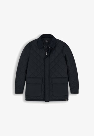 Boggi Milano, BOGGI MILANO B SUSTAINABLE PEACOAT PADDED IN TECHNICAL FABRIC - Vinterjakker - navy blue