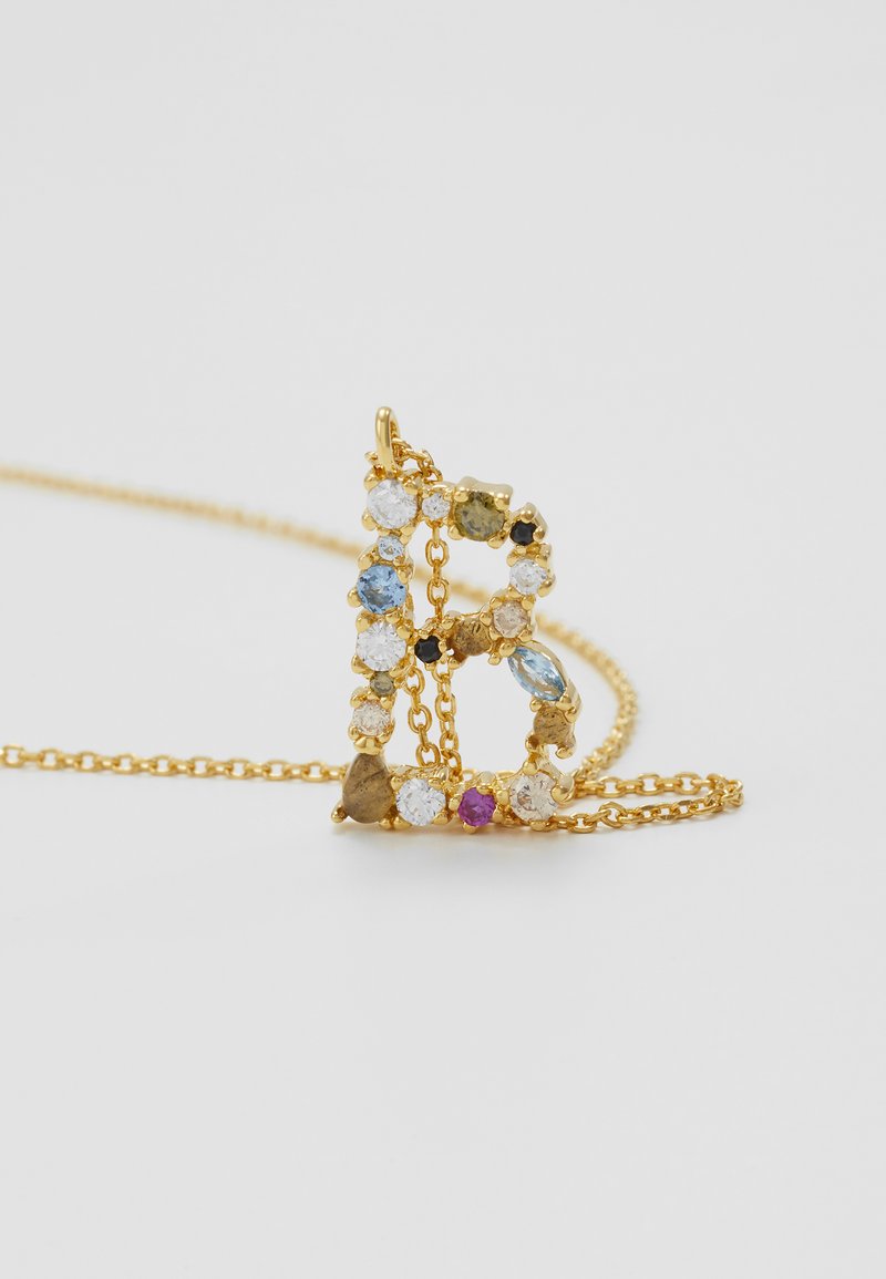 Damen Halsketten | PDPAOLA LETTER NECKLACE Halskette gold-coloured/goldfarben - NL73101 Damen Halsketten | PDPAOLA LETTER NECKLACE Halskette gold-coloured/goldfarben - NL73101