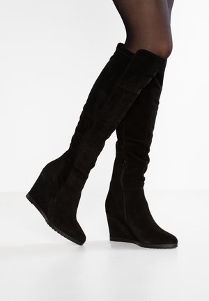 Bottes à talons hauts - black