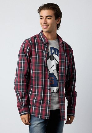 INSIDE DE CUADROS - Camisa - black