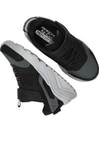 Skechers UNO LITE GRIDSTILL - Sneaker low - zwart