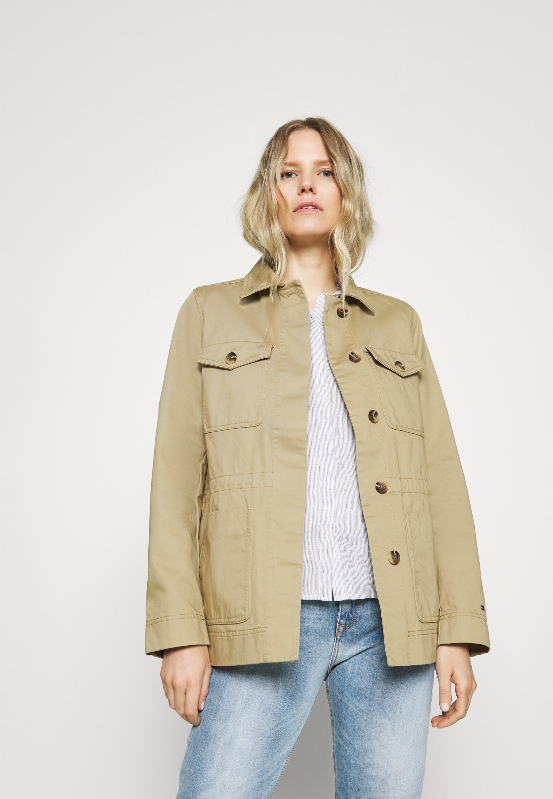 tommy hilfiger khaki jacket